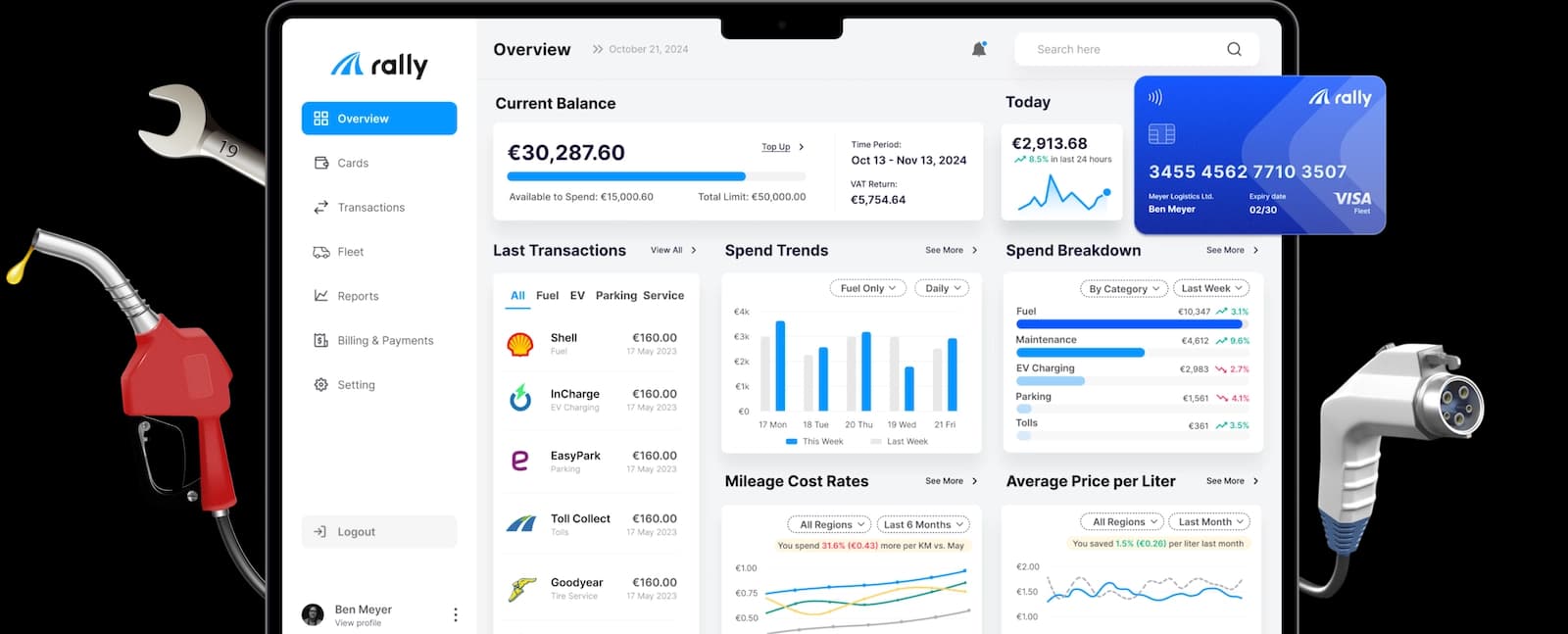 Rally Dashboard